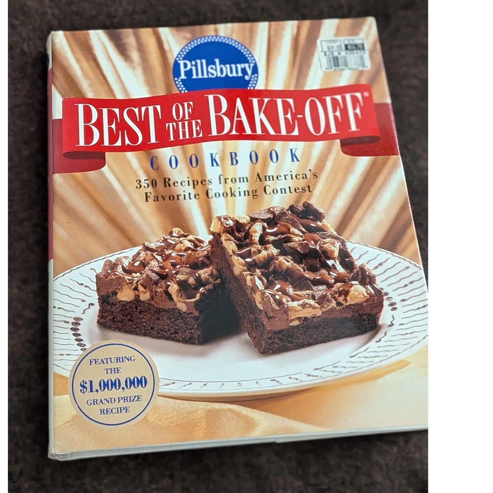 Pillsbury Best of the Bake-Off Cookbook 350 Recipes 1996 Hardcover‎ 1st Edition